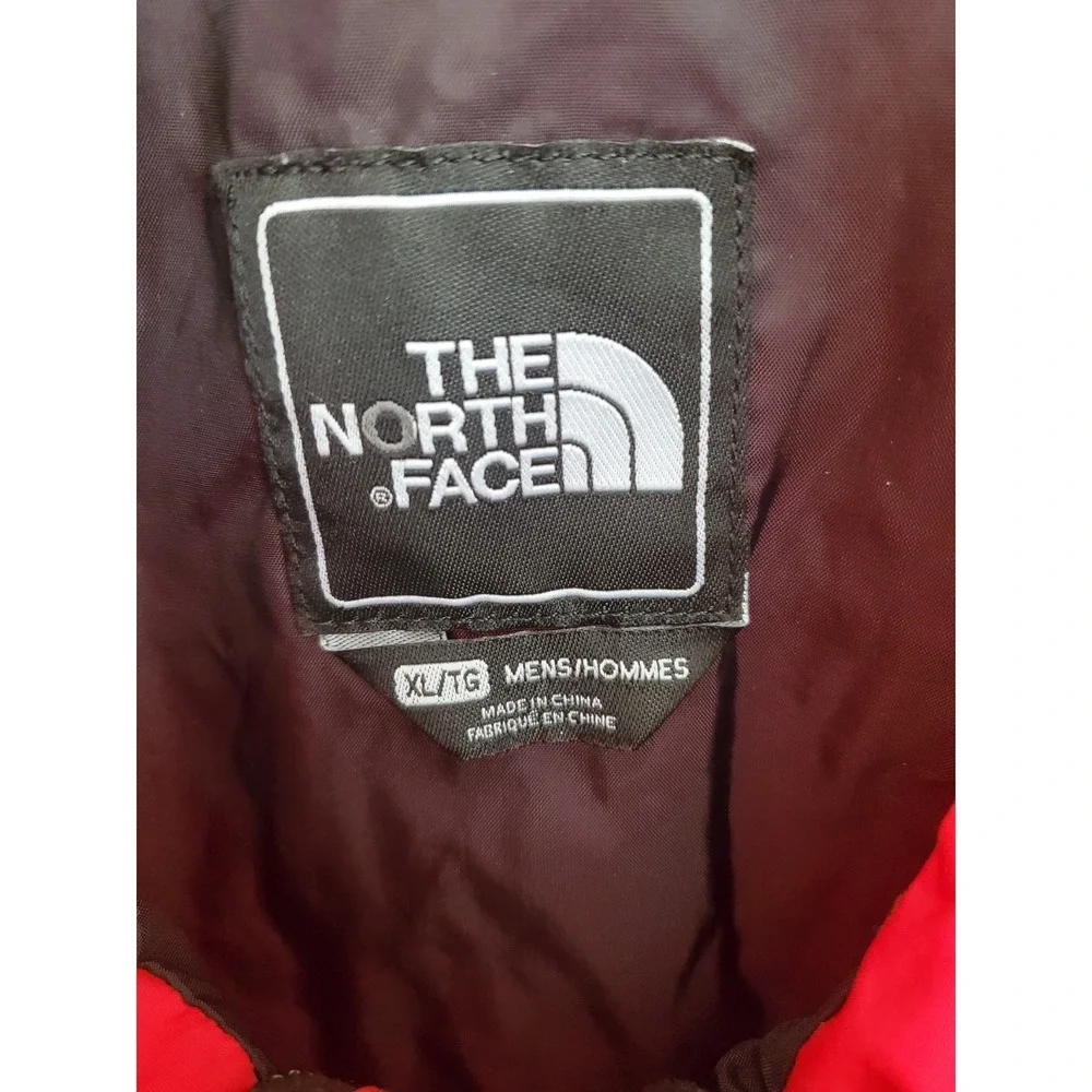 The‎ North Face HyVent Shell Jacket Red Black Hooded Mens XL Coat